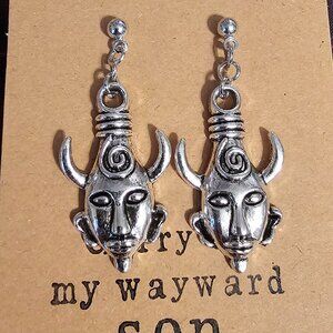 Supernatural Samulet Stud Earrings – Dean Winchester Inspired